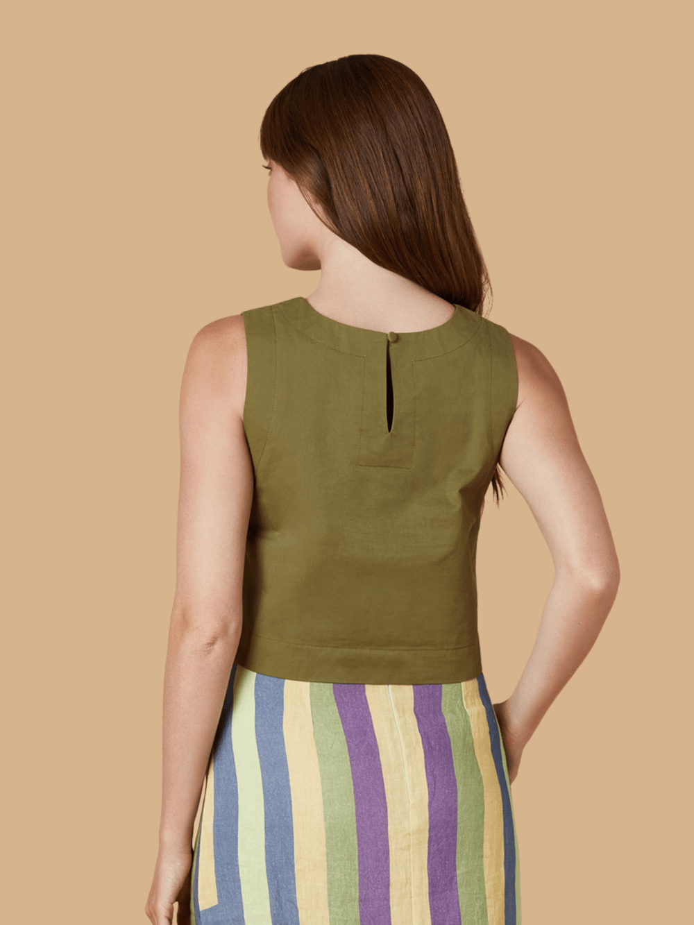 Olivia by Livro Skirt Dani Top in Olive