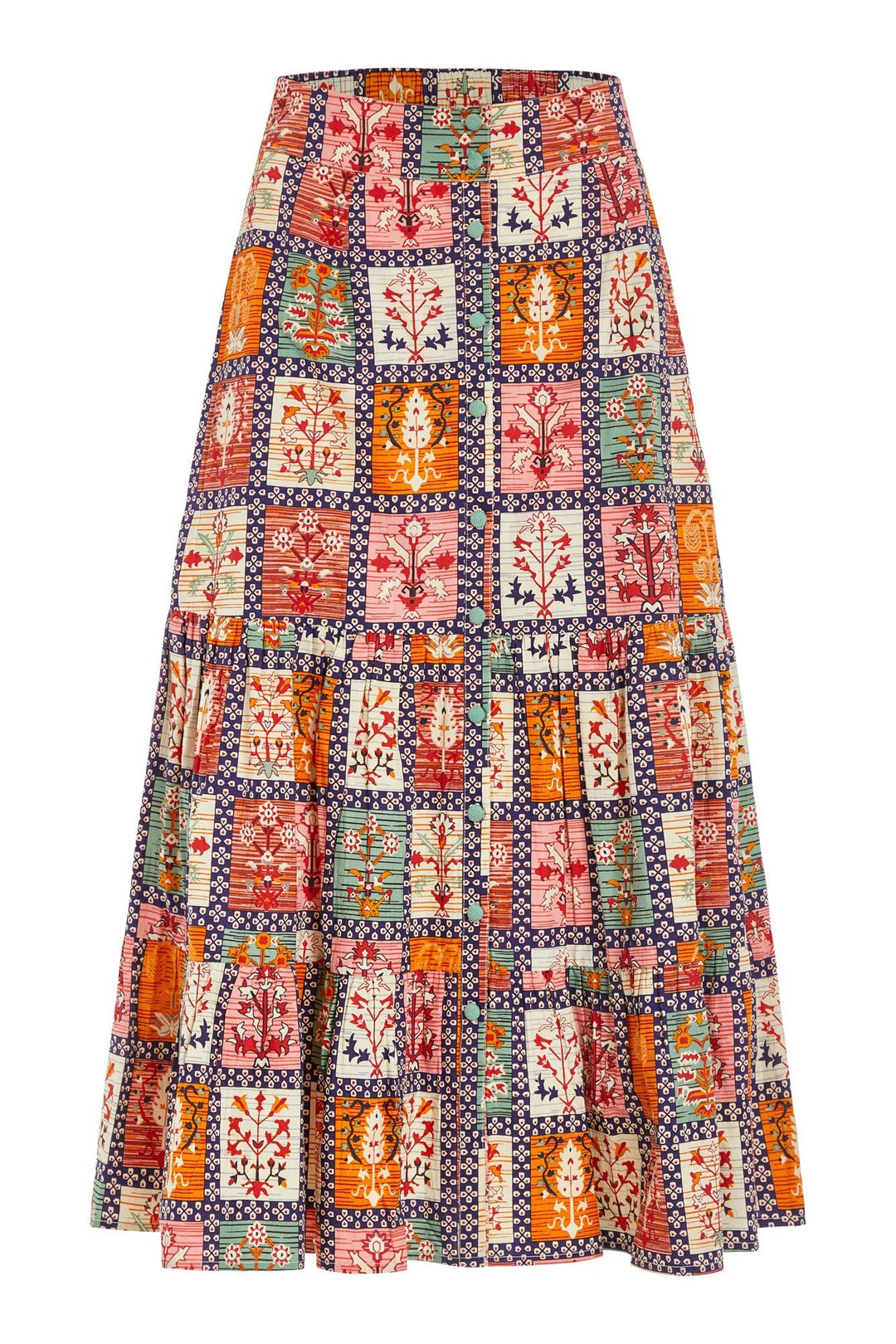 Olivia by Livro Skirt Eloise Skirt in Harvest Grid