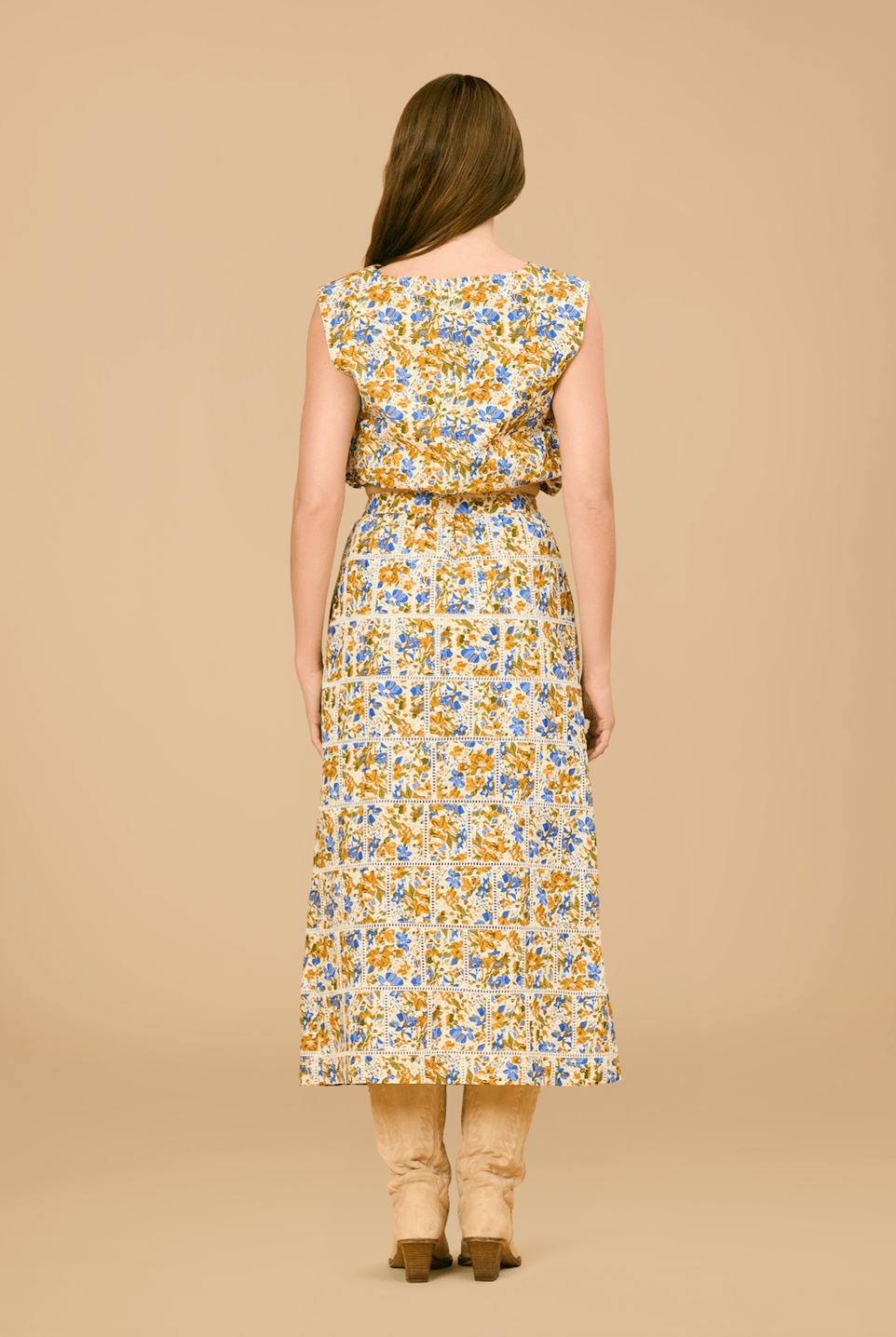 Olivia by Livro Skirt Fawn Skirt in Meadowlands
