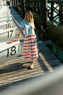 Olivia by Livro Skirt Kit Skirt in Beacon Stripes