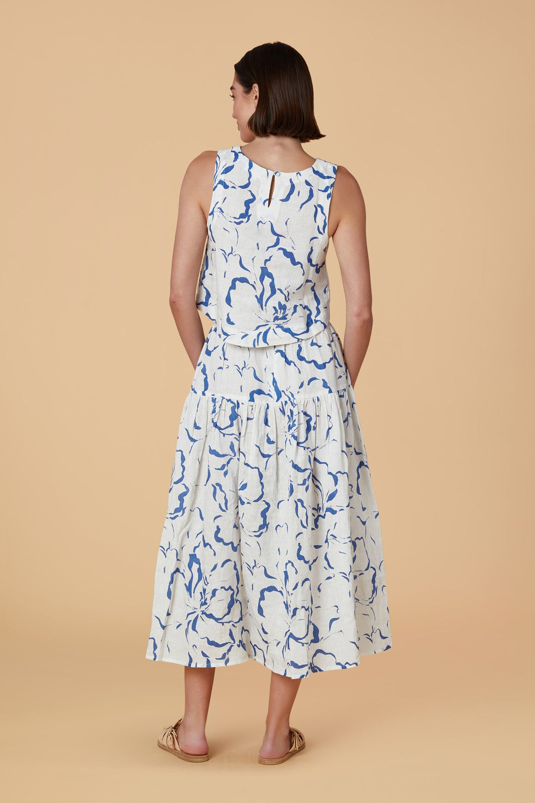 Olivia by Livro Skirt Quinn Skirt in Ibisco Reverse