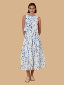 Olivia by Livro Skirt Quinn Skirt in Ibisco Reverse