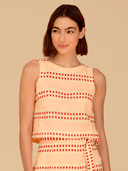 Olivia by Livro Top Dani Top in Spanish Stripe