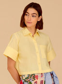 Olivia by Livro Top Kyle Shirt in Butter