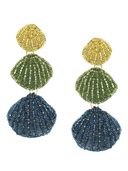 Olivia Dar Earrings Venus Earrings in Lagoon