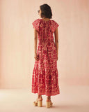 Omika Dress Cora Midi Dress in Tessa Coji