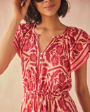 Omika Dress Cora Midi Dress in Tessa Coji