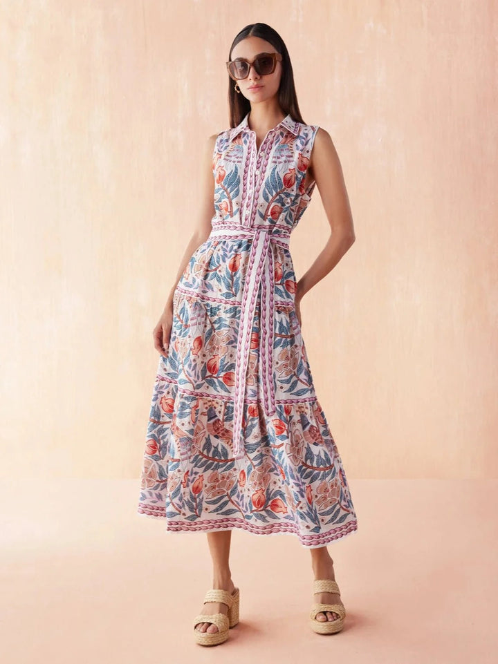 Omika Dress Emeline Maxi in Kala Daydream