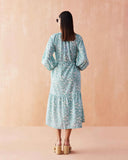 Omika Dress Emerson Midi in Millie Bora Bora