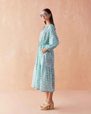 Omika Dress Emerson Midi in Millie Bora Bora
