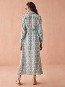 Omika Dress Emma Maxi Dress in Aubrie Seafoam
