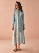 Omika Dress Emma Maxi Dress in Aubrie Seafoam