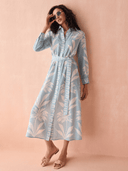 Omika Dress Emma Maxi Dress in Dana Skylight