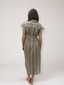 Omika Dress Jodie Midi Dress in Fiona Truffle