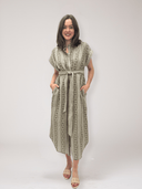Omika Dress Jodie Midi Dress in Fiona Truffle