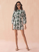 Omika Dress Peyton Mini Dress in Gwenn Palm