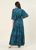 Omika Dress Sloan Maxi in Odisha Everglade