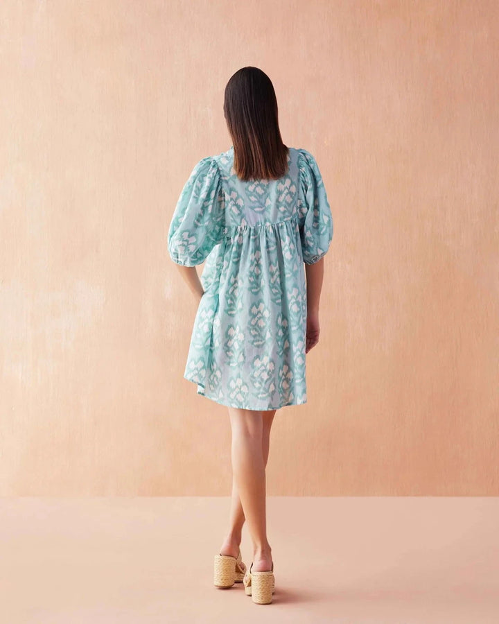 Omika Dress Wren Mini in Millie Bora Bora