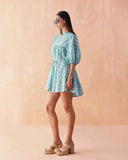 Omika Dress Wren Mini in Millie Bora Bora