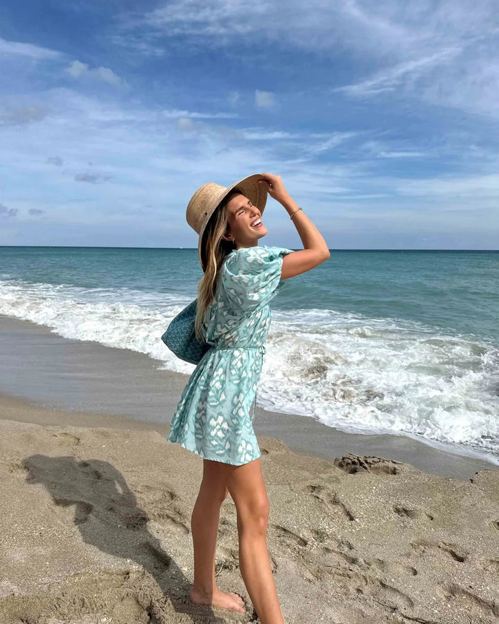 Omika Dress Wren Mini in Millie Bora Bora