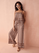 Omika Pants Callie Pant in Nari Cacao