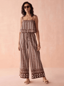 Omika Pants Callie Pant in Nari Cacao