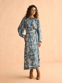 Omika Skirt Nalini Skirt in Alexia Dusk