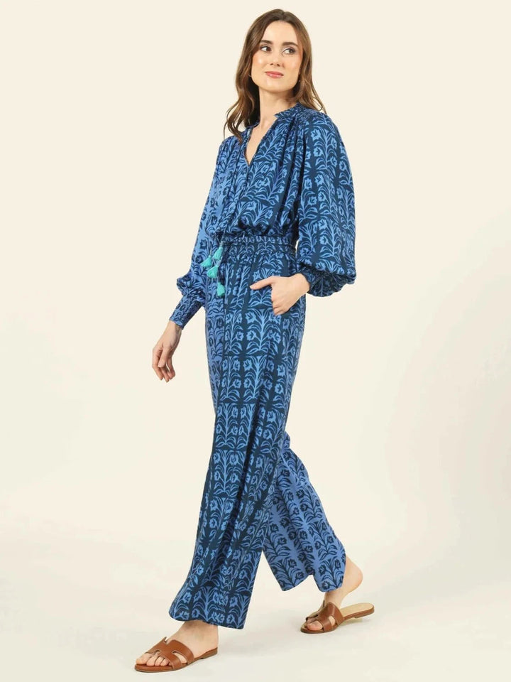 Omika Top Anouk Blouse in Leya Indigo