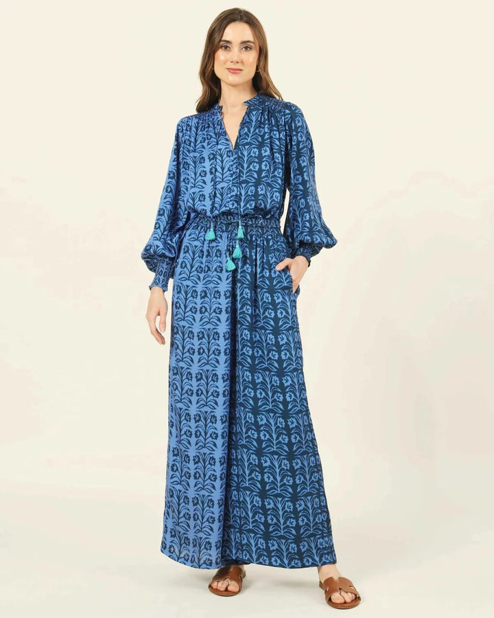 Omika Top Anouk Blouse in Leya Indigo