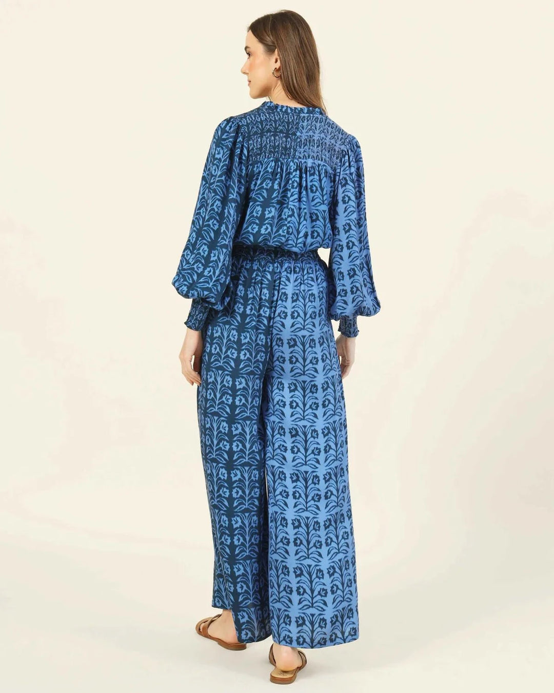 Omika Top Anouk Blouse in Leya Indigo