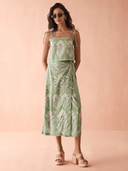 Omika Top Tillie Tank in Macie Matcha