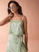 Omika Top Tillie Tank in Macie Matcha