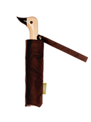 Original Duckhead Umbrella Brown Espresso Compact Umbrella