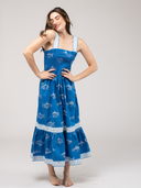The Page Midi Dress | Blue Fish