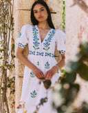 Pink City Prints Dress Alicia Dress in Provencal Perfume