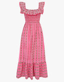 Pink City Prints Dress Carrie Dress in Alpine Rose