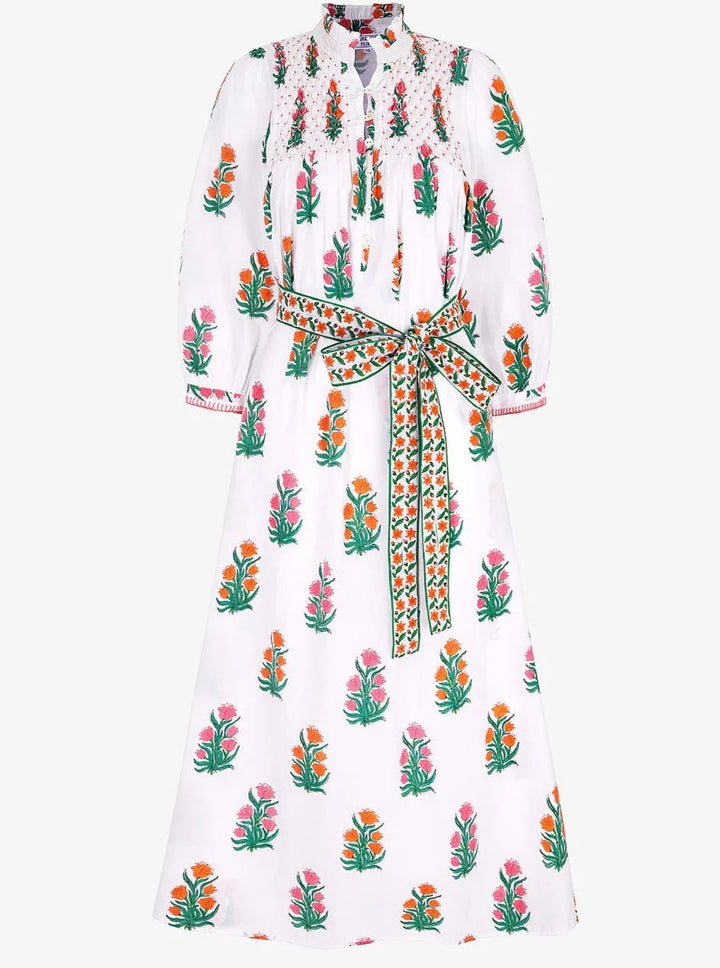 Pink City Prints Dress Cathy Dress in Tropical Tulip