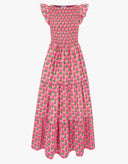 Pink City Prints Dress David Bowie Dress in Marigold Blush