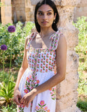 Pink City Prints Dress Elena Dress in Mixed Peony