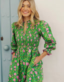 Pink City Prints Dress Izzy Dress in Amazonian Jungle