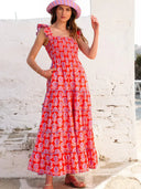 Pink City Prints Dress Jessica Dress in Perfume Dahlia