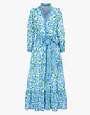 Pink City Prints Dress Kerala Dress in Meadow Chintz