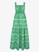 Pink City Prints Dress Lucia Dress in Verdant Botanics