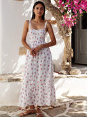 Pink City Prints Dress Malibu Dress in Jaipur Ditsy