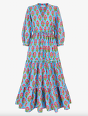 Pink City Prints Dress Maria Dress in Island Buta