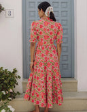 Pink City Prints Dress Matilda Dress in Candy Jaal