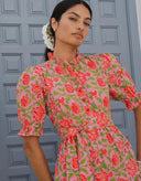 Pink City Prints Dress Matilda Dress in Candy Jaal