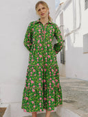 Pink City Prints Dress Nancy Dress in Amazonian Jungle