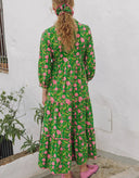 Pink City Prints Dress Nancy Dress in Amazonian Jungle