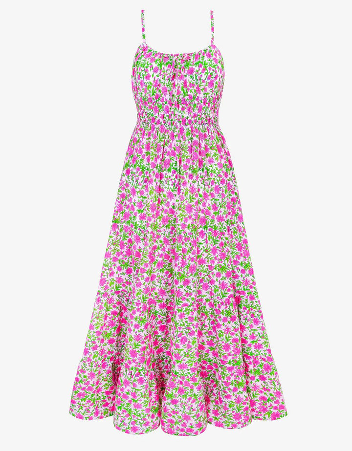 Pink City Prints Dress Seychelles Dress in Neon Lolita